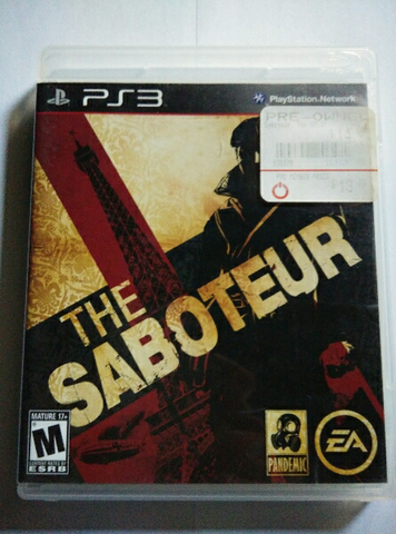 CD/DVD/BD Play Station PS 3 (MAG, The Saboteur, LA Noire, Just Cause 2)