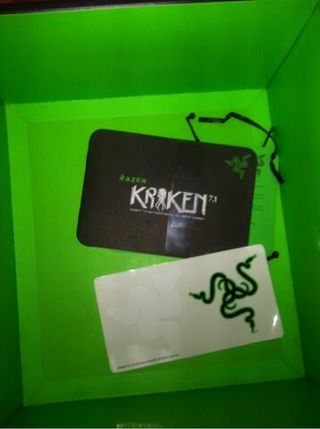 WTS HEADSEt/headphone razer kraken 7.1