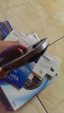 sony ps vita fat black wifi second murah banyak bonus nego