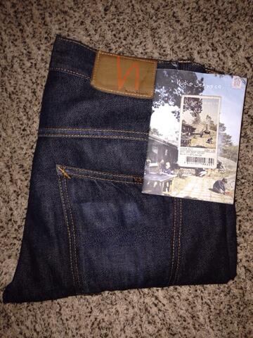 Terjual NUDIE HANK REY DRY DEEP INDIGO 
