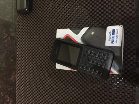 NOKIA 130 BLACK FULLSET 2 bulan pake