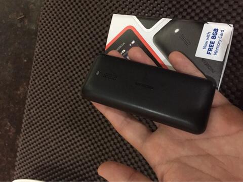 NOKIA 130 BLACK FULLSET 2 bulan pake
