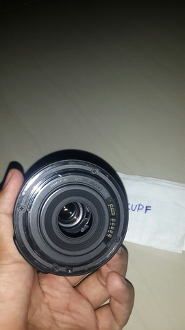 Lensa canon efs 18-55mm copotan