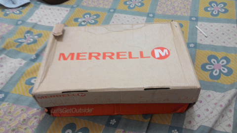 dijual sepatu big size 46 merek merrel BNIB,semi formal.