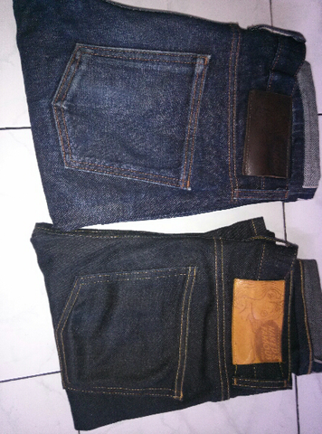 Terjual 2 selvedge Naked and FAMOUS MURAH not Nudie Iron  