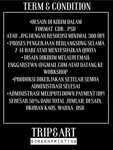Tripandart | sablon kaos berkualitas jogja