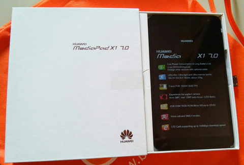 Terjual Tablet Huawei Mediapad X1 7 0 Bundling Bolt 4g Lte Kaskus