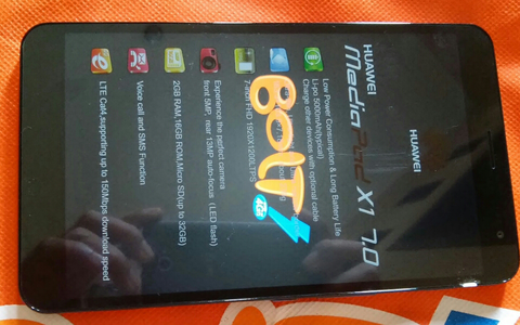 Terjual Tablet Huawei Mediapad X1 7 0 Bundling Bolt 4g Lte Kaskus