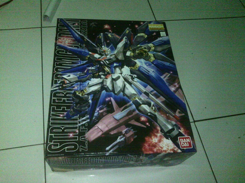 Gundam bandai mg 00 raiser n strike freedom murah