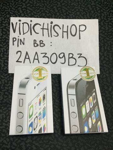 Terjual new iphone 4s 64gb hitam dan putih garansi 