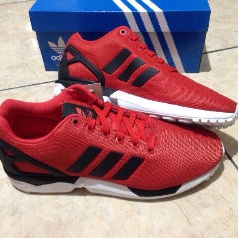 adidas zx flux red