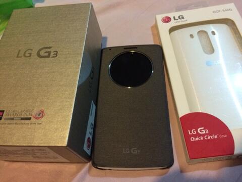 WTS LG G3 White 16GB (Baru 6 Bulan!)