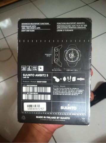 suunto ambit 2 s lime HR