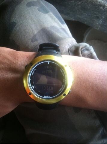 suunto ambit 2 s lime HR