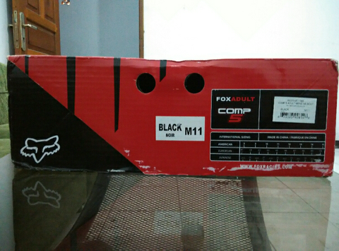 boot motocross Fox Comp 5 like new jarang pakai