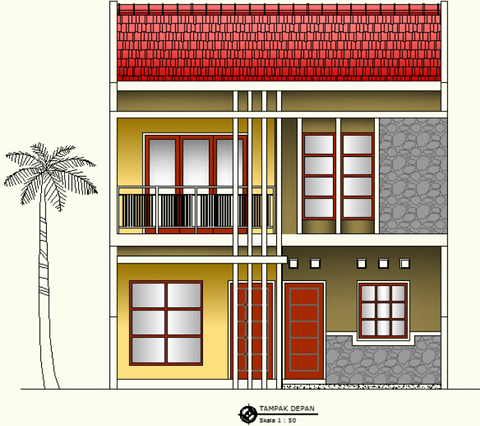 93 Dekorasi Desain Rumah 7 X 15 Terlihat Cantik