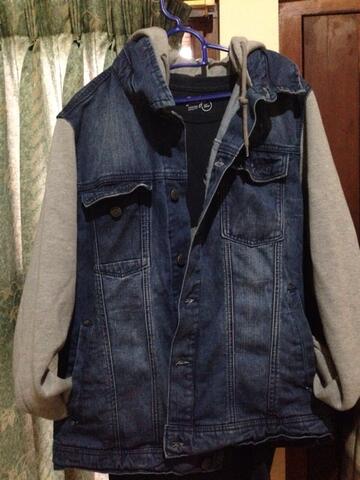 jaket jeans bershka