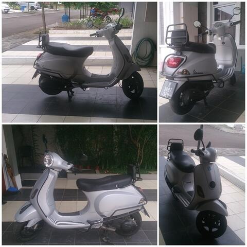vespa LXie 150 / 2012 silver repain abu2dof