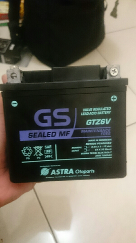 FS Aki Suzuki Satria FU Merk GS