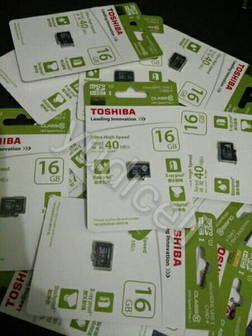 Micro Sd Toshiba 16 gb Class 10 speed 40 mb/s