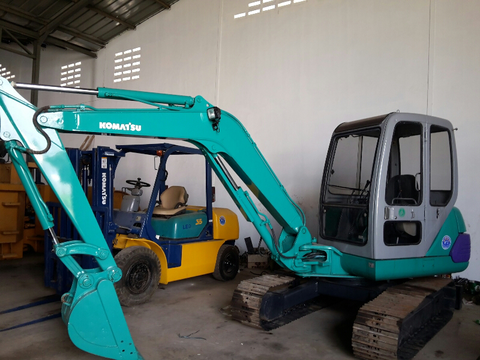 Terjual Jual Mini Excavator Komatsu Pc40 Ex Jepang Full Cabin Kaskus