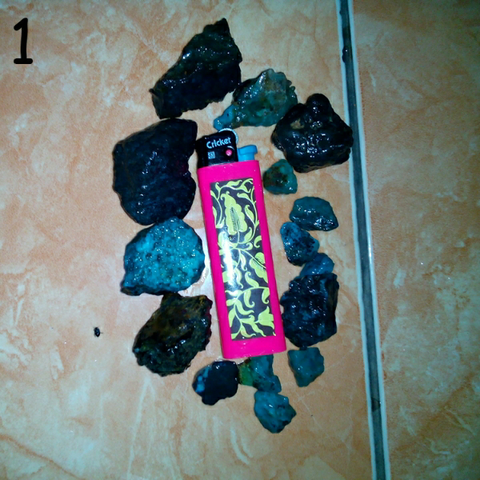 paketan rough/bahan bacan doko edisi krikil ijo ijo seger