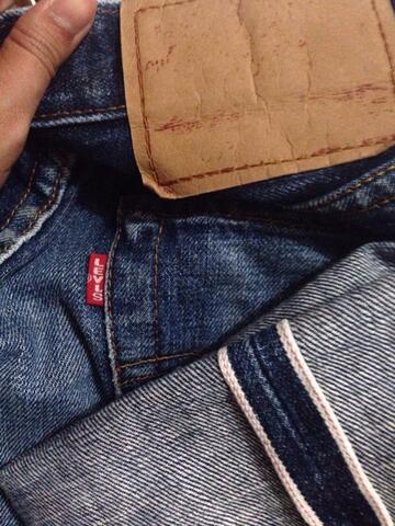 Jeans BAPE Levis BIG E Selvedge @145rb 