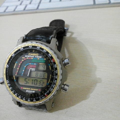 Terjual casio DW-4100 (surfing timer) // rare, mulus, original // | KASKUS