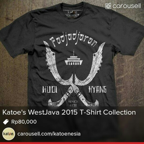 Kaos Katoe Brand "KUDIHYANG" Jawabarat collection 2015