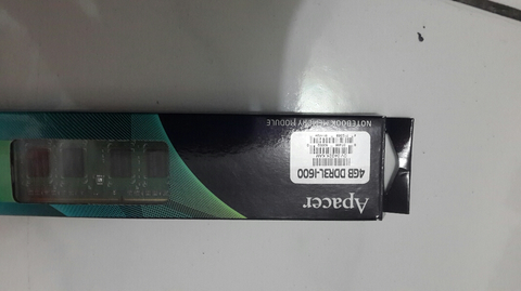 Dijual Ram Apacer untuk Notebook 4GB DDR3