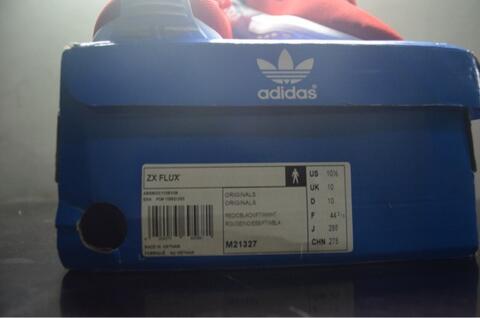 Adidas ZX FLUX 44 2/3 Poppy Red