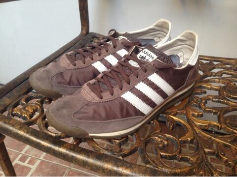 adidas sl72 brown