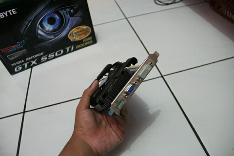 JUAL VGA GIGABYTE GTX 550 TI GDDR5 1GB