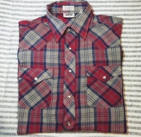 Kemeja/Western Shirt LEE Motif Flannel 