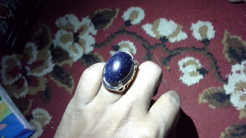 Terjual Wts Cincin Pasir Intan Bulu Macan Teratai Biru Awan Murah Bandung Kaskus