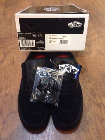 wts Vans Rowley Pro Lite blackout