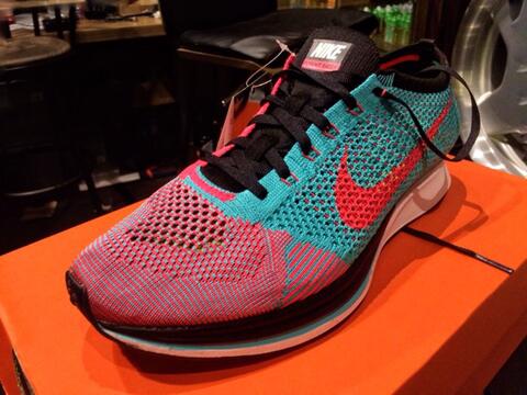 flyknit racer hyper jade