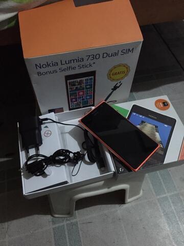 WTS nokia Lumia 730 orange cod bandung only