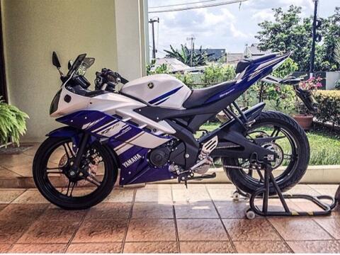 Over Kredit Yamaha R15 2014 Racing Blue Low KM