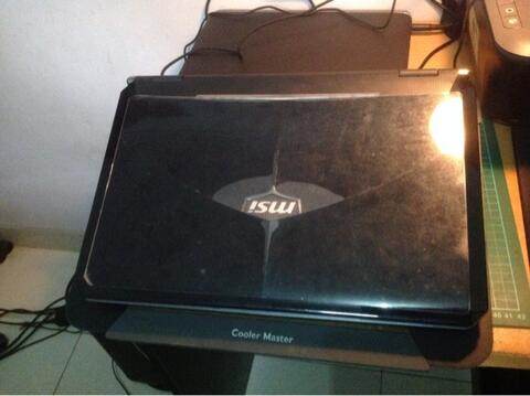 Laptop gaming VGA rusak MSI GT663