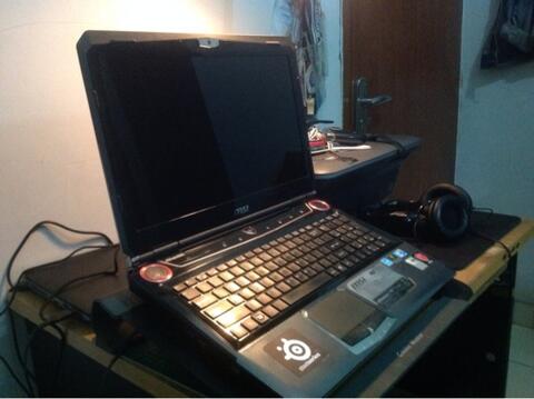 Laptop gaming VGA rusak MSI GT663