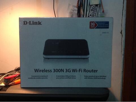 Router D-link DWR 112 Wireless 300N 3G Wi-Fi