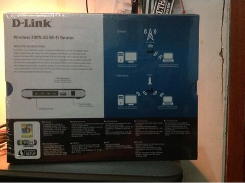 Router D-link DWR 112 Wireless 300N 3G Wi-Fi