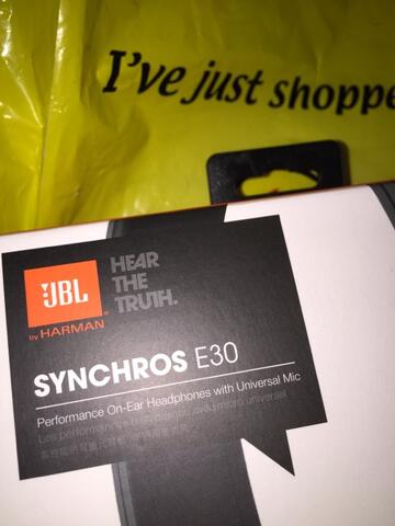 JBL SYNCHROS E30 headphone cod bandung ( ex hadiah)