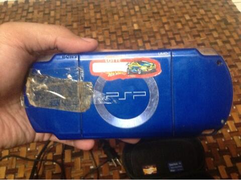 PSP 2000 blue / biru NFL edition second 2nd murah!