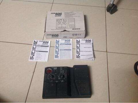 Efek Gitar Zoom 606 second murah!