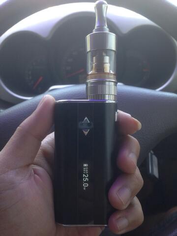 iStick 50W + Aspire atlantis
