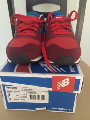 Sepatu New Balance 420 ori ukuran 41