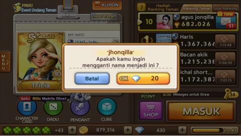 Id get rich Tricia s+ pendant kece helm s+