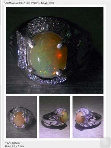 jual kalimaya cutting dan fire opal wonogiri istimewa cod bandung